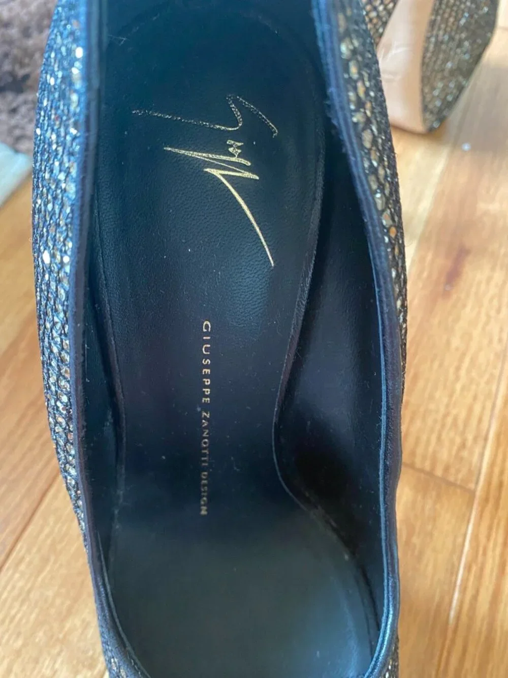 Guiseppe Zanotti Black Womens Platform Shoes - Picture 4 of 4